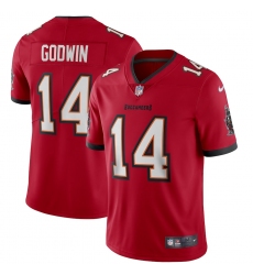 Men's Tampa Bay Buccaneers #14 Chris Godwin Nike Red Vapor Limited Jersey