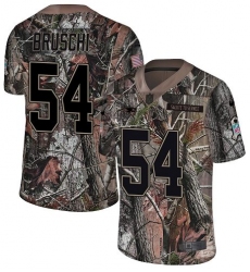 Youth Nike New England Patriots #54 Tedy Bruschi Camo Untouchable Limited NFL Jersey