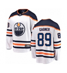 Men's Edmonton Oilers #93 Ryan Nugent-Hopkins Authentic Navy Blue Alternate Hockey Jersey