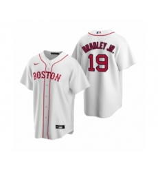 Men's Boston Red Sox #19 Jackie Bradley Jr. Nike White Replica Alternate Jersey