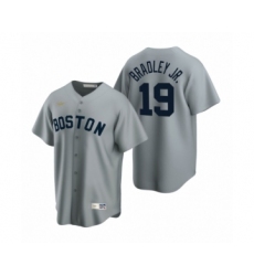 Youth Boston Red Sox #19 Jackie Bradley Jr. Nike Gray Cooperstown Collection Road Jersey