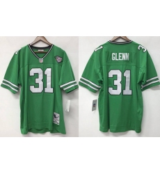 Men's New York Jets #31 Aaron Glenn Green 1994 Throwback Stitched Jersey
