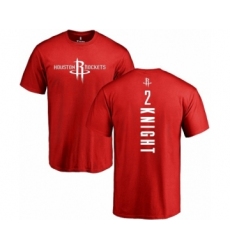 NBA Nike Houston Rockets #2 Brandon Knight Red Backer T-Shirt