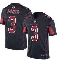 Youth Nike Arizona Cardinals #3 Josh Rosen Limited Black Rush Vapor Untouchable NFL Jersey