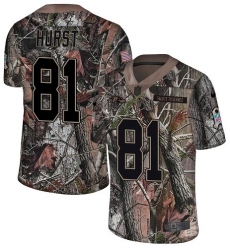 Youth Nike Baltimore Ravens #81 Hayden Hurst Limited Camo Salute to Service NFL Jersey