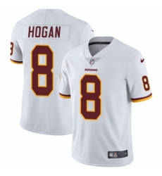 Youth Nike Washington Redskins #8 Kevin Hogan White Vapor Untouchable Limited Player NFL Jersey