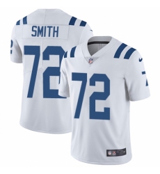 Youth Nike Indianapolis Colts #72 Braden Smith White Vapor Untouchable Elite Player NFL Jersey