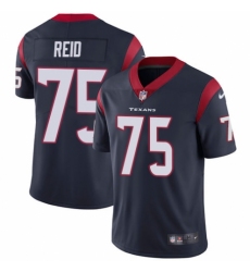 Youth Nike Houston Texans #75 Martinas Rankin Navy Blue Team Color Vapor Untouchable Limited Player NFL Jersey