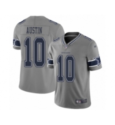 Men's Dallas Cowboys #10 Tavon Austin Limited Gray Inverted Legend Football Jersey