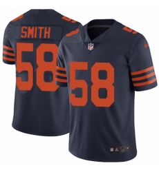 Youth Nike Chicago Bears #58 Roquan Smith Navy Blue Alternate Vapor Untouchable Limited Player NFL Jersey