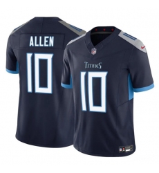 Men's Tennessee Titans #10 Brandon Allen Navy 2025 F.U.S.E. Vapor Limited Football Stitched Jersey