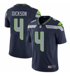 Youth Nike Seattle Seahawks #4 Michael Dickson Navy Blue Team Color Vapor Untouchable Limited Player NFL Jersey