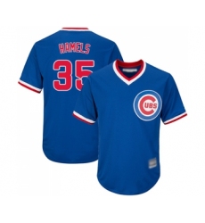 Youth Chicago Cubs #35 Cole Hamels Authentic Royal Blue Cooperstown Cool Base Baseball Jersey