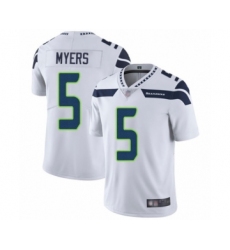 Youth Seattle Seahawks #5 Jason Myers White Vapor Untouchable Limited Player Football Jersey