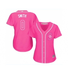 Women's Seattle Mariners #0 Mallex Smith Replica Pink Fashion Cool Base Baseball Jersey