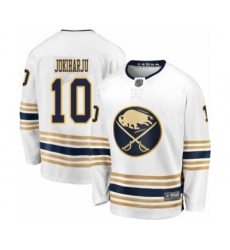Men's Buffalo Sabres #10 Henri Jokiharju Fanatics Branded White 50th Season Breakaway Hockey Jersey