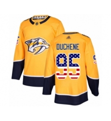 Youth Nashville Predators #3 Steven Santini Authentic Green Salute to Service Hockey Jersey
