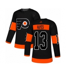 Youth Philadelphia Flyers #13 Kevin Hayes Authentic Black Alternate Hockey Jersey