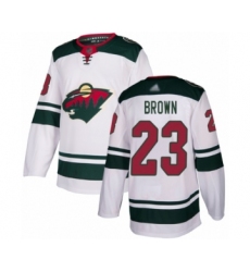 Youth Minnesota Wild #36 Mats Zuccarello Authentic Green Home Fanatics Branded Breakaway Hockey Jersey