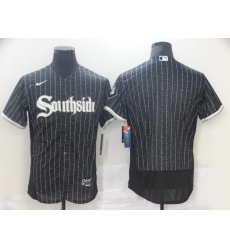 Men's Nike Chicago White Sox Blank Black Authentic Stitched Jersey