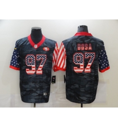 Men's Cincinnati Bengals #9 Joe Burrow Rainbow Version Nike Limited Jersey