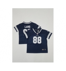 Toddlers Dallas Cowboys #88 CeeDee Lamb Navy Blue 2021 Vapor Untouchable Stitched Nike Limited Jersey