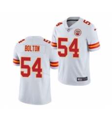 Men's Kansas City Chiefs #54 Nick Bolton White 2021 Draft Limited Stitched Football Jersey