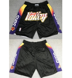 Men's Phoenix Suns Black Shorts (Run Small)