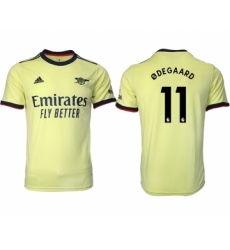 Men 2021-2022 Club Arsenal away aaa version green 11 Soccer Jersey