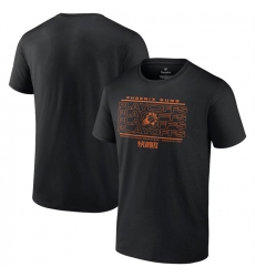 Men's Phoenix Suns Black 2024 Playoffs Fast Break Opportunity T-Shirt
