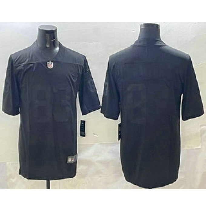 Men's Las Vegas Raiders #83 Darren Waller Balck Vapor Untouchable Stitched Jersey
