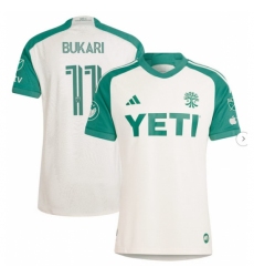 Mens Austin FC adidas Tan 2024 The Armadillo Kit Authentic Player Jersey