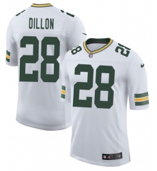 Men's Green Bay Packers #28 A. J. Dillon White 2025 New Vapor Untouchable Limited Football Stitched Jersey