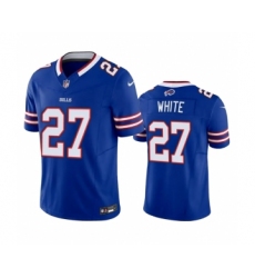 Men's Buffalo Bills #27 Tre'Davious White Blue 2023 F.U.S.E. Vapor Untouchable Limited Stitched Jersey