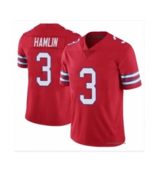 Women's Buffalo Bills #3 Damar Hamlin Red Jersey