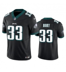 Men's Philadelphia Eagles #33 Bradley Roby Black 2023 F.U.S.E. Vapor Untouchable Limited Football Stitched Jersey