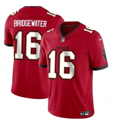 Men's Tampa Bay Buccaneers #16 Teddy Bridgewater Red Vapor Limited Football Stitched Jersey