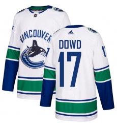 Youth Adidas Vancouver Canucks #36 Jussi Jokinen Authentic White Away NHL Jersey