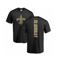 Football New Orleans Saints #28 Latavius Murray Black Backer T-Shirt