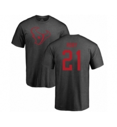 Football Houston Texans #21 Bradley Roby Ash One Color T-Shirt