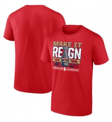 Men's Florida Panthers Red 2025 Back-To-Back Stanley Cup Champions Local T-Shirt