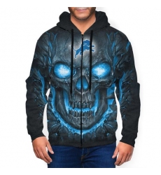 Lions Men's Zip Hooded Sweatshirt1