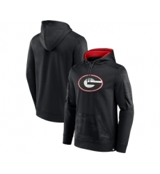 Men's Green Bay Packers Black On The Ball Pullover Hoodie
