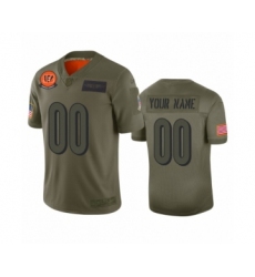 Men's Cincinnati Bengals Customized Camo 2019 Salute to Service Limited Jersey