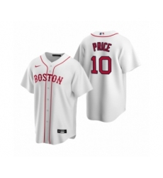 Men's Boston Red Sox #10 David Price Nike White Replica Alternate Jersey