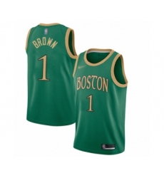 Women's Boston Celtics #1 Walter Brown Swingman Green Basketball Jersey - 2019 20 City Edition