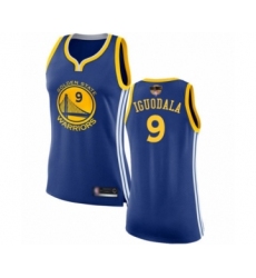 Women's Golden State Warriors #9 Andre Iguodala Swingman Royal Blue 2019 Basketball Finals Bound Basketball Jersey - Icon Edition