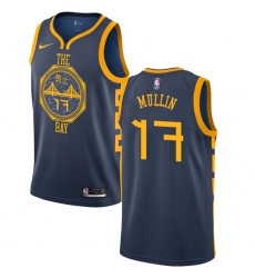 Women's Nike Golden State Warriors #17 Chris Mullin Swingman Navy Blue NBA Jersey - City Edition