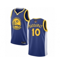 Youth Golden State Warriors #10 Tim Hardaway Swingman Royal Blue 2019 Basketball Finals Bound Basketball Jersey - Icon Edition