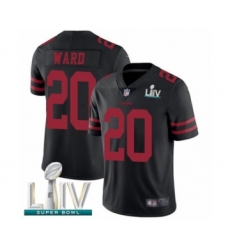 Youth San Francisco 49ers #20 Jimmie Ward Black Vapor Untouchable Limited Player Super Bowl LIV Bound Football Jersey